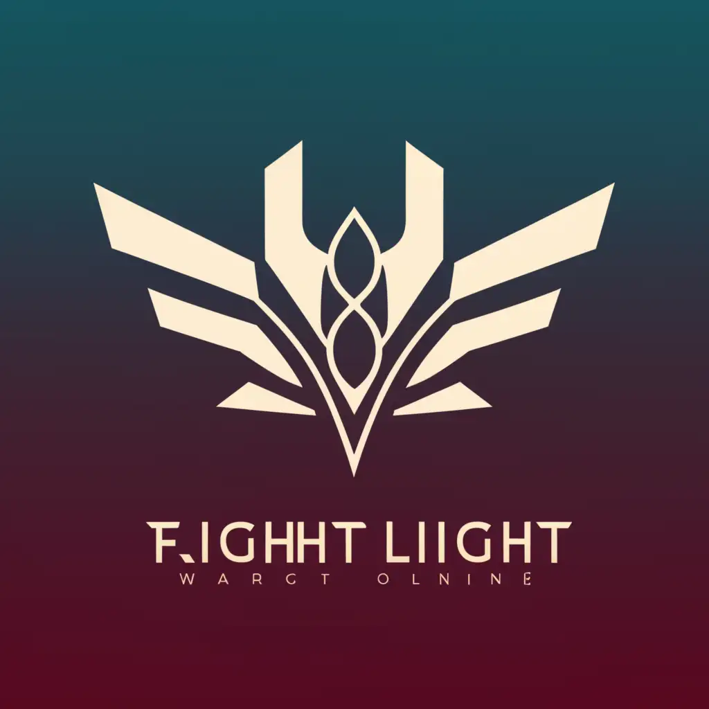 LOGO-Design-For-Flight-Light-Futuristic-Warframe-Online-Symbol-on-Clear-Background