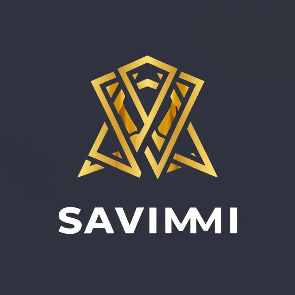 a logo design,with the text 'SAVIMI', main symbol:Mirror,complex,be used in Mirror and Aluminum Manufacturing,clear background