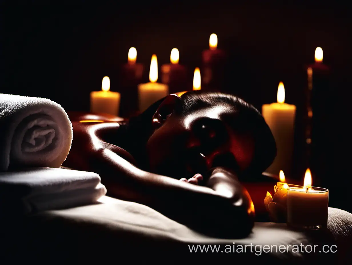 Relaxing-Candlelit-Massage-in-Dimly-Lit-Room