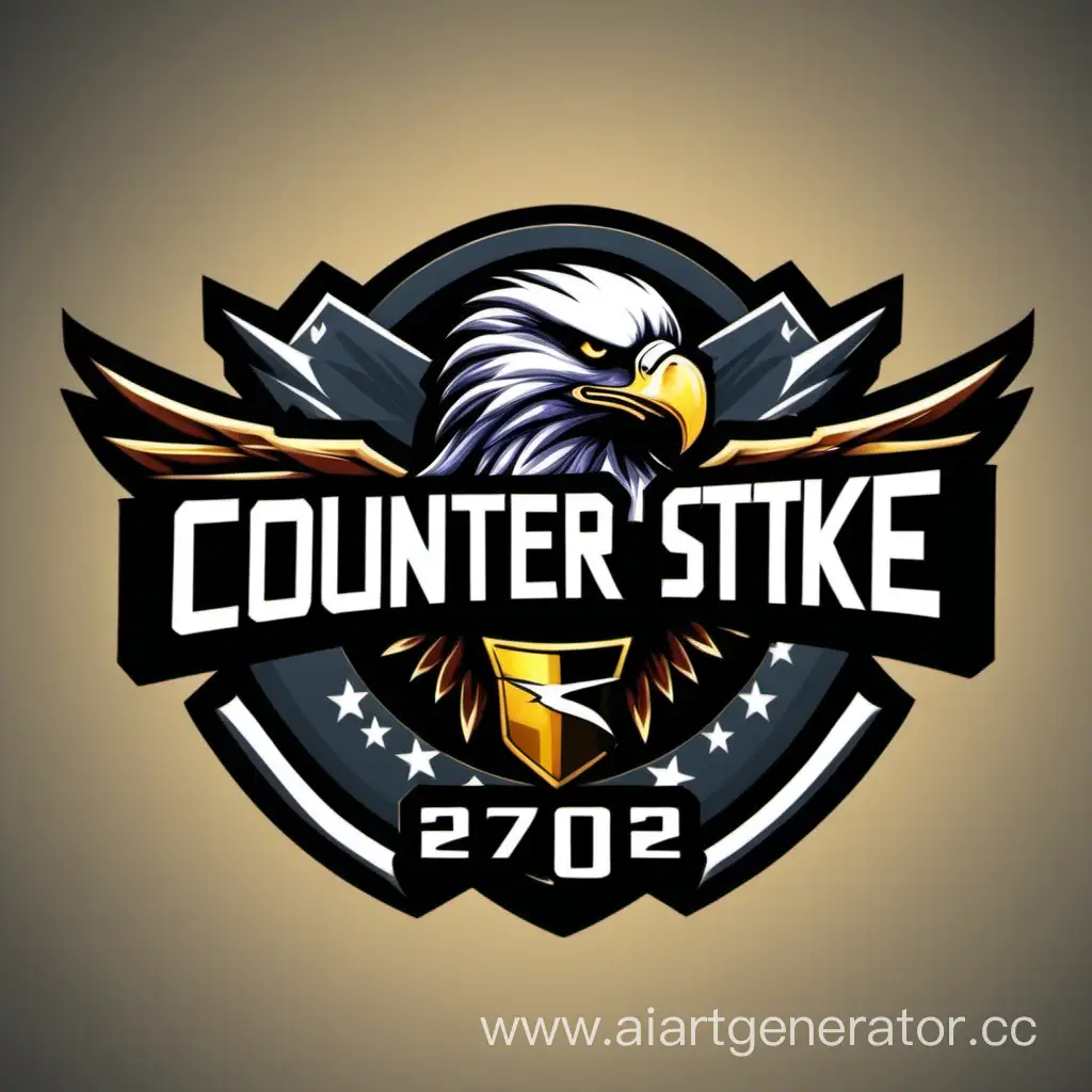 Логотип с орлом и counter strike 2