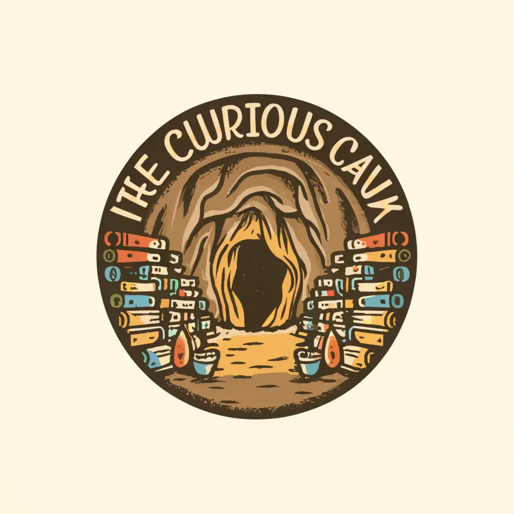 LOGO-Design-for-The-Curious-Cave-Exploring-Learning-Curiosities-with-Clear-Elegance