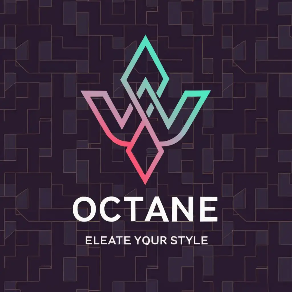a logo design,with the text "OCTANE", main symbol:ELEVATE YOUR STYLE,complex,clear background