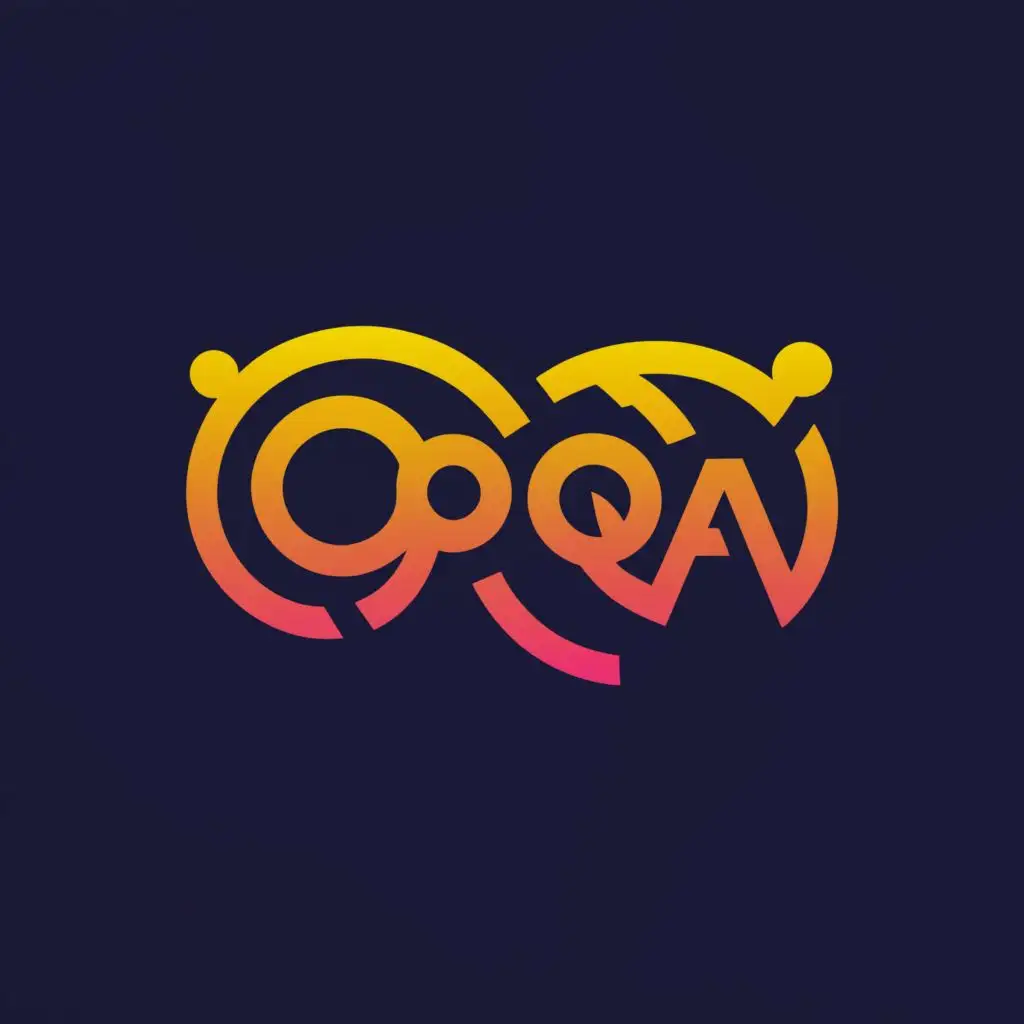 a logo design,with the text "Opqa", main symbol:Chat,complex,be used in Entertainment industry,clear background