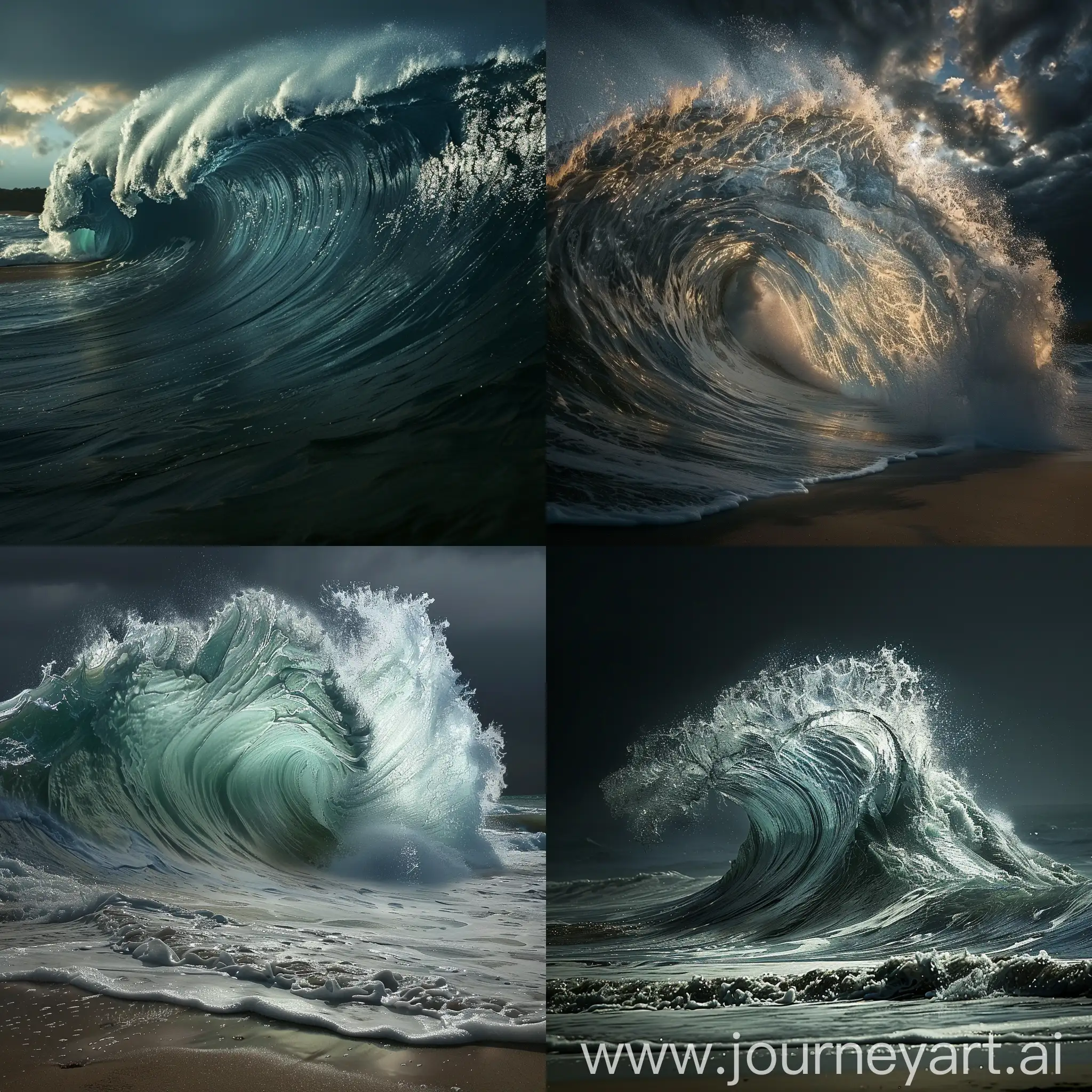 Dramatic-HighDefinition-Wave-Crashing-Over-Beach