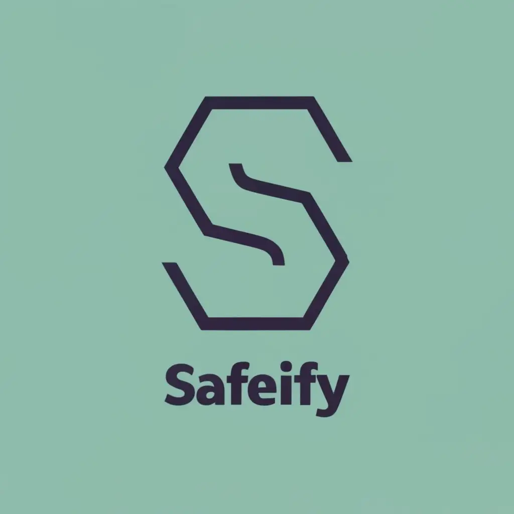 logo, S, with the text "SAFEIFY", typography, be used in Internet industry