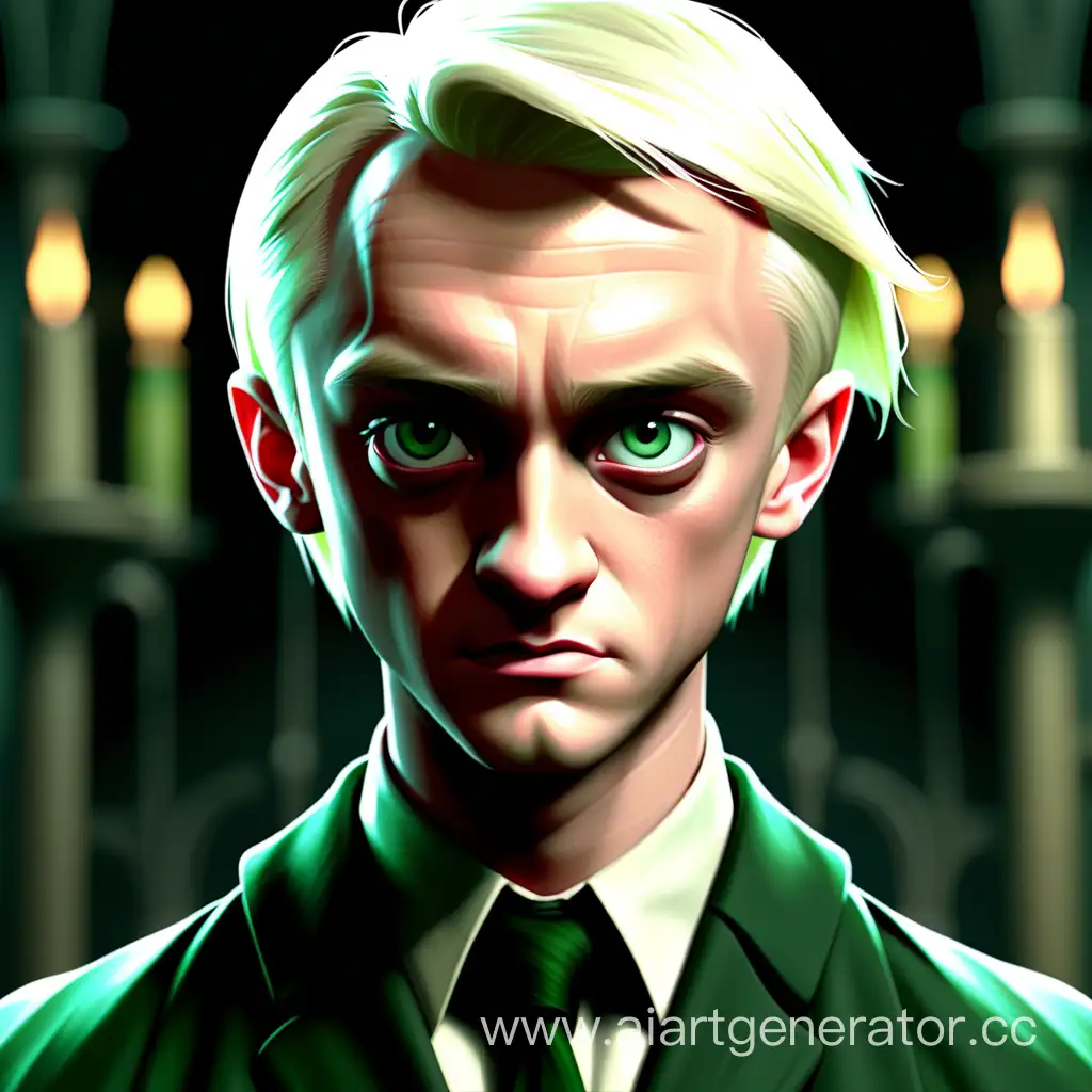 Slytherin-Student-Draco-Malfoy-in-Hogwarts-Robes