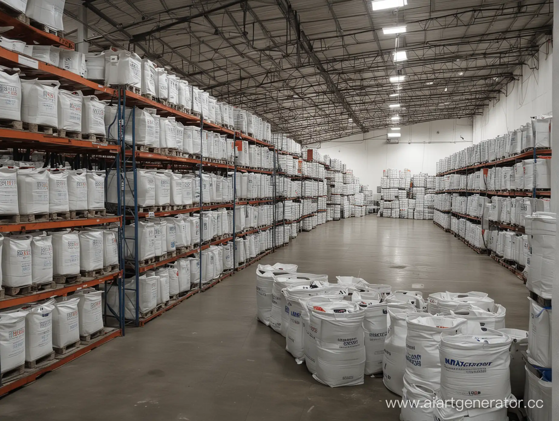 Maxicor-Warehouse-Stockpile-of-Buckets-and-Bags