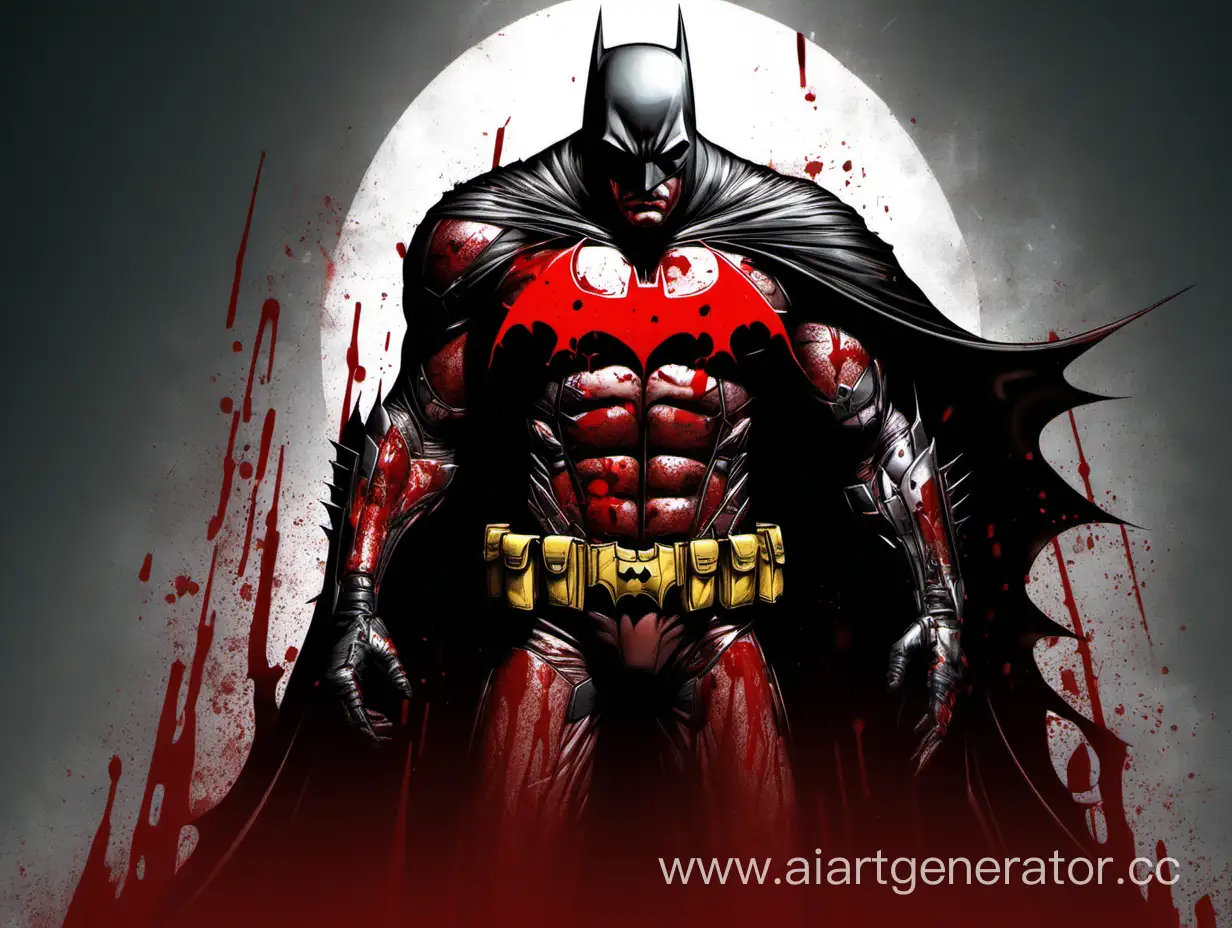 Dark-Knight-Blood-Batman-Vigilante-Justice-Amidst-Crimson-Chaos