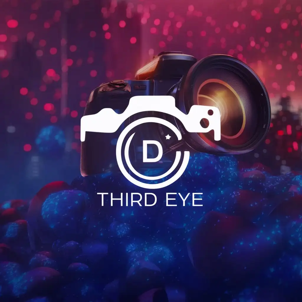 LOGO-Design-For-D-Third-Eye-Innovative-Camera-Concept-with-Typography