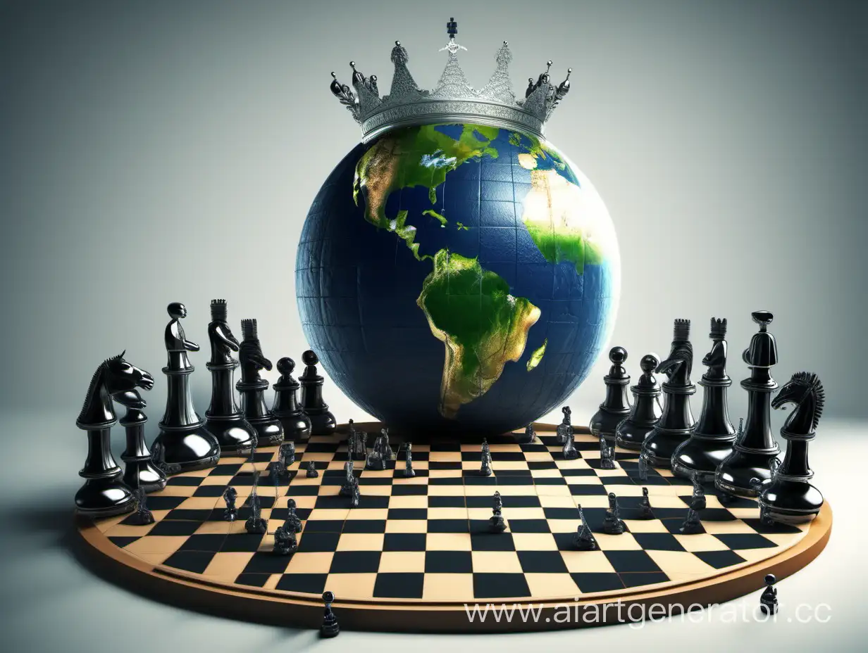 Chessboard-Planet-Earth-with-Giant-Throne