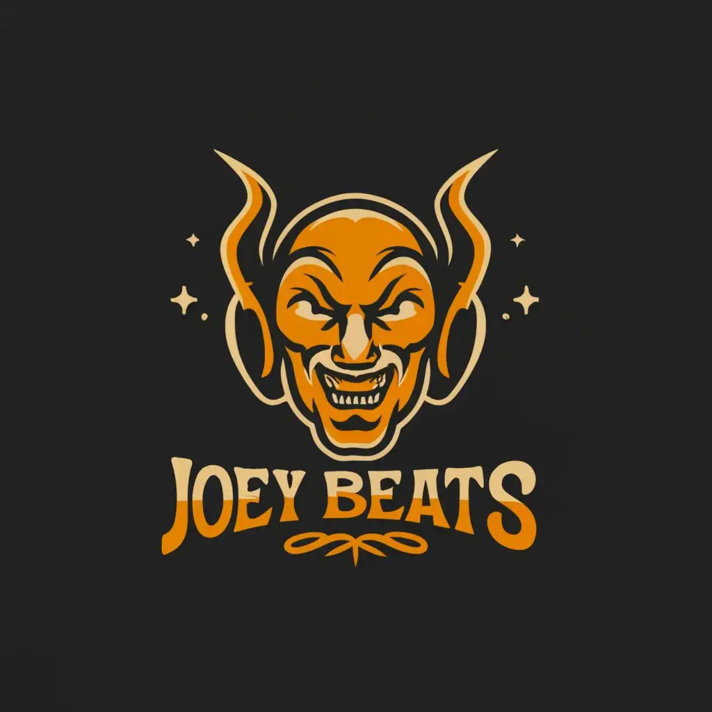 LOGO-Design-For-Joey-Beats-DemonThemed-Logo-with-Moderate-Style