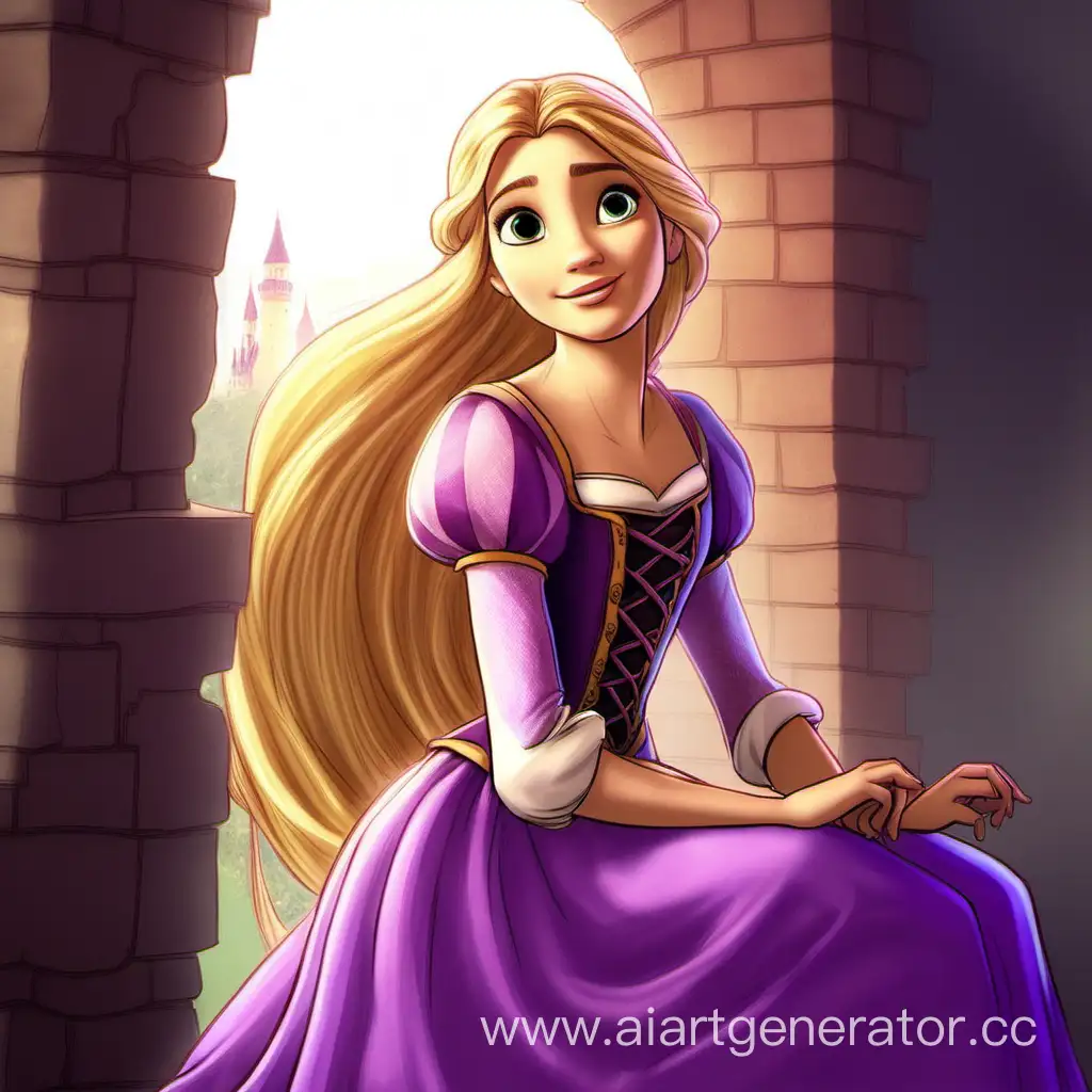 Enchanting-Rapunzel-in-Her-Tower
