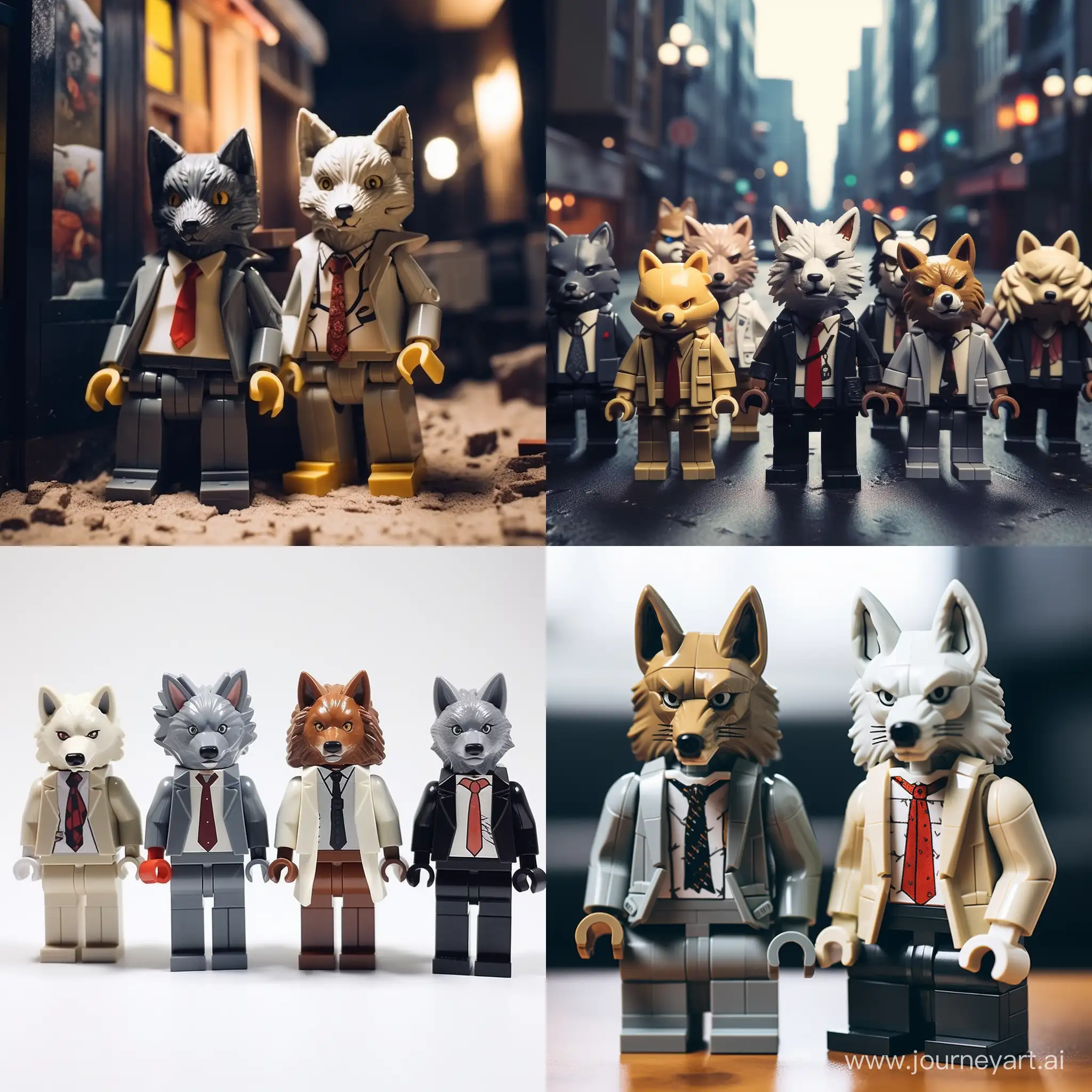 Legoshi-from-Beastars-Standing-in-Enigmatic-Light