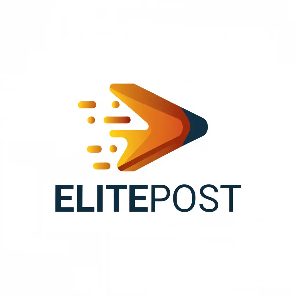 LOGO-Design-for-ElitePost-Minimalistic-Shipping-Symbol-for-Fast-Drop-Shipping