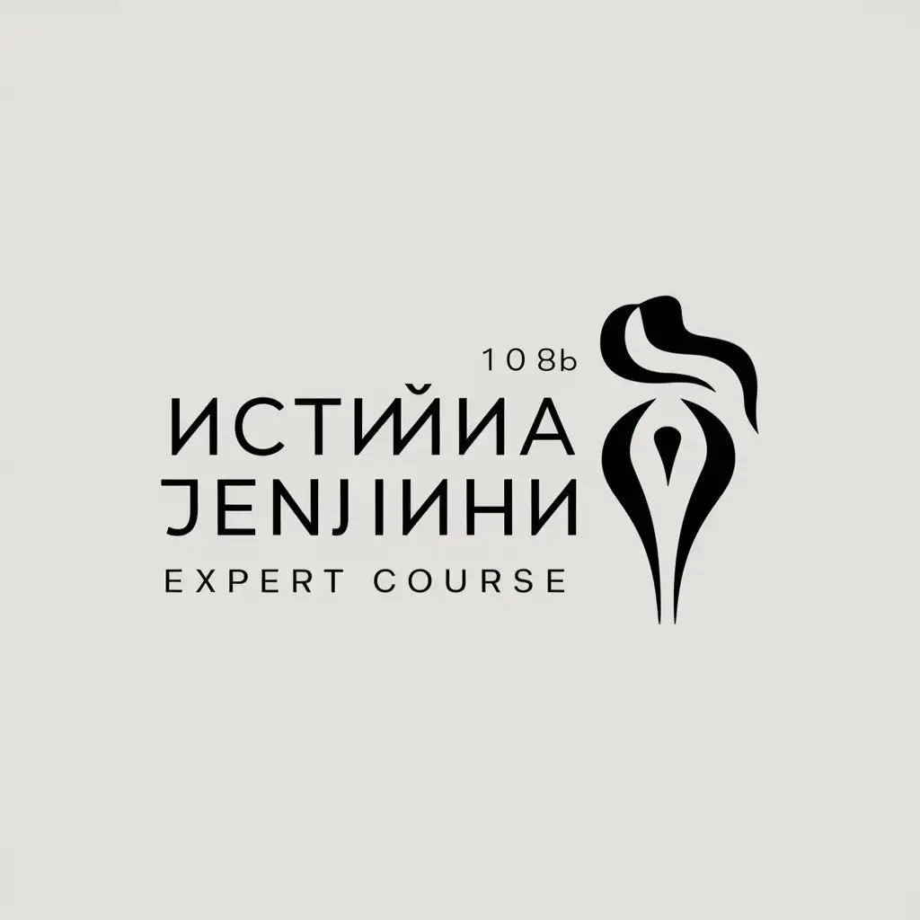 Minimalistic Logo of The Truth of a Woman Course Celebrating 10 Years