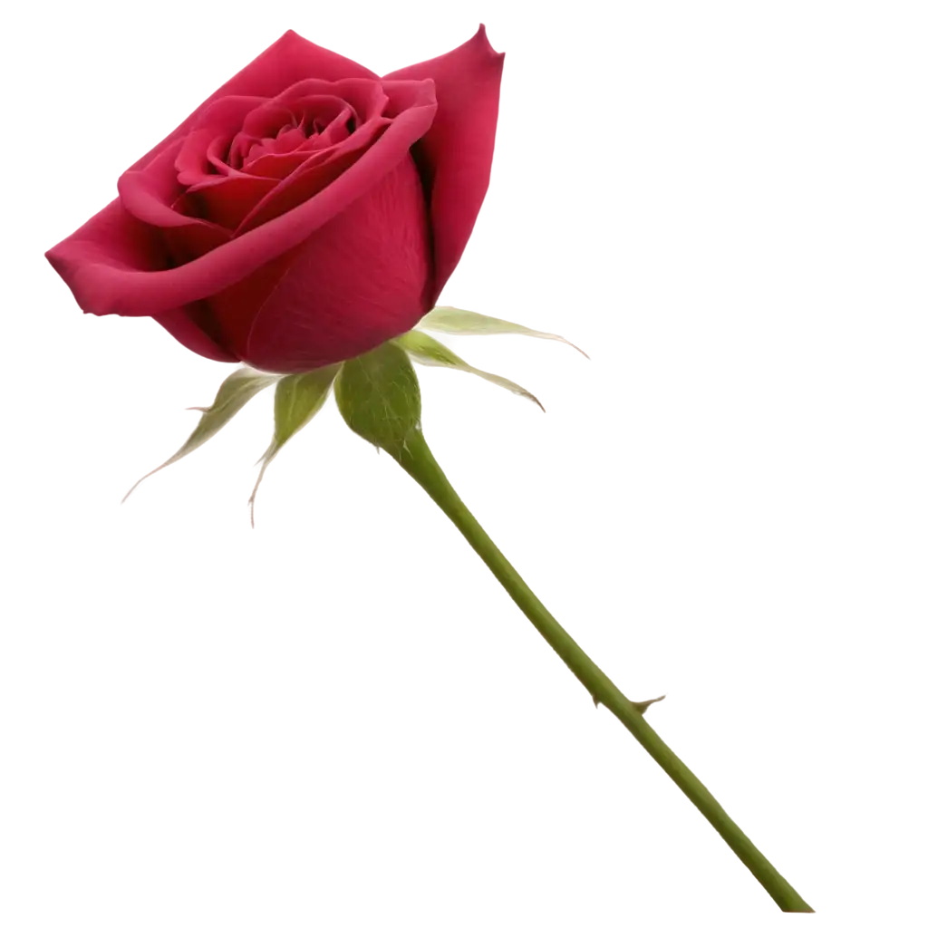 romantic light burgundy rose