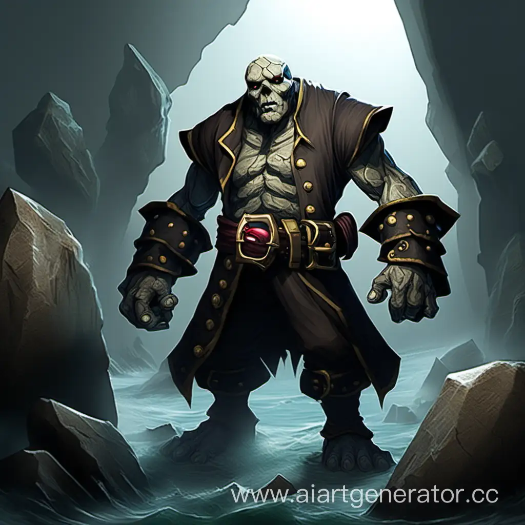 Stone-Golem-Pirate-Adventure-in-Dungeons-and-Dragons-Setting