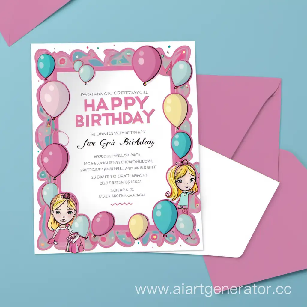 Creative-Modern-Birthday-Invitation-Cards-for-Girls