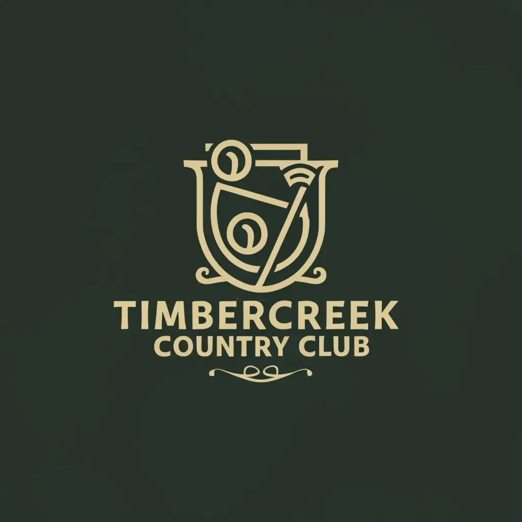 LOGO-Design-for-TimberCreek-Country-Club-Elegant-Emblem-of-Prestige-and-Tradition