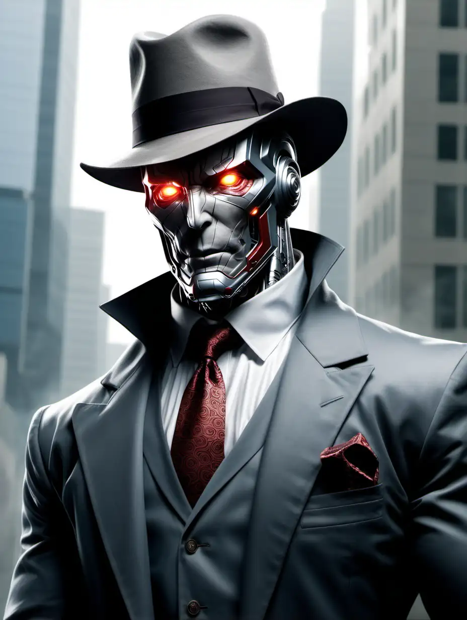 Ultron-the-Mafia-Don-in-a-Hat-Cybernetic-Crime-Boss-Portrayed-with-Swagger-and-Style