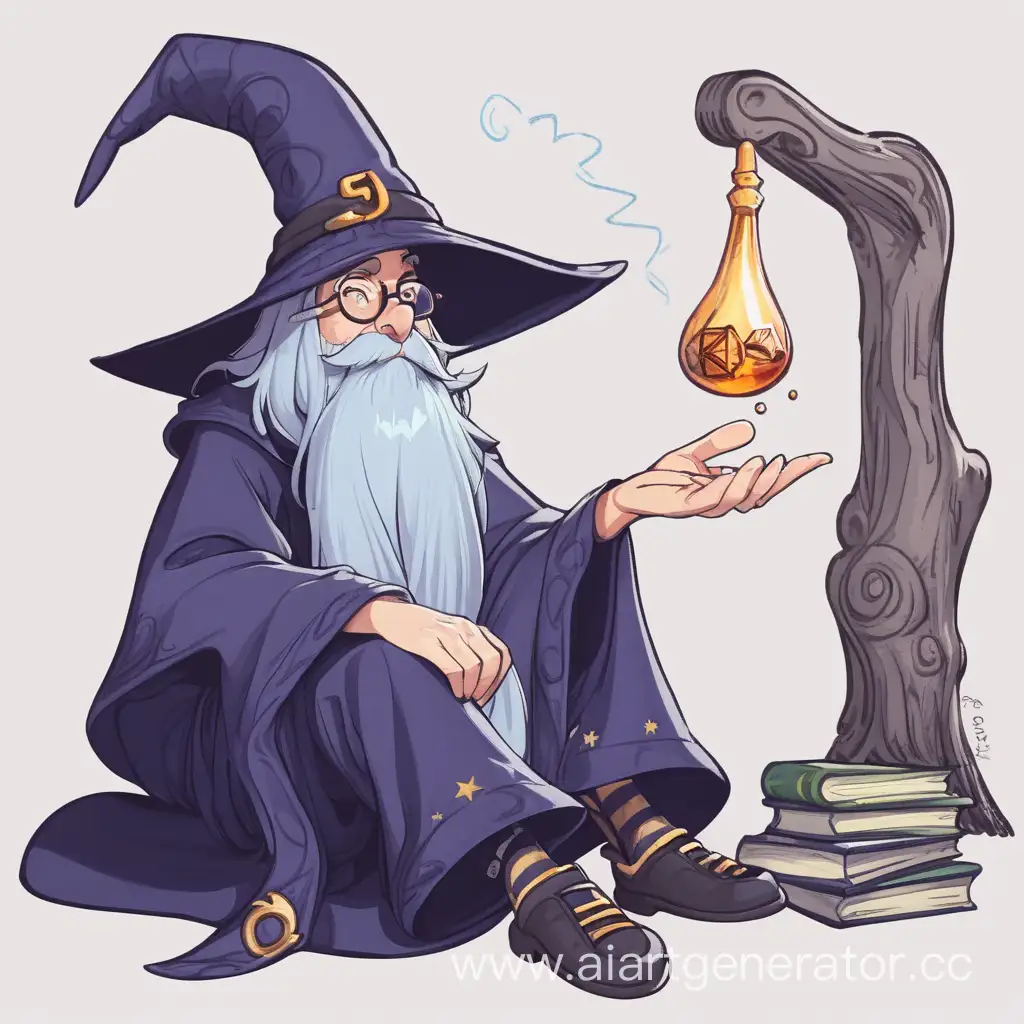 Relaxed-Wizard-Taking-a-Break