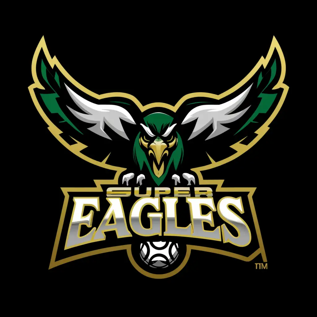 LOGO-Design-For-SUPER-EAGLES-Dynamic-Eagle-and-Soccer-Ball-Emblem