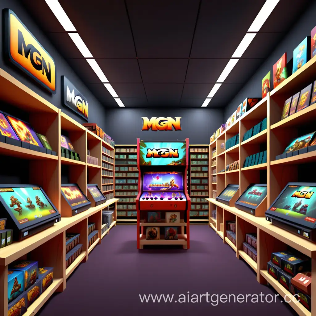 Интернет магазин игр MGN 