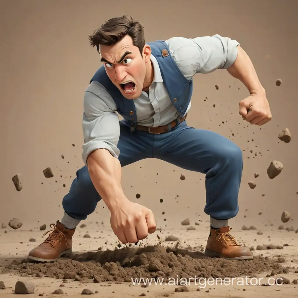 Dynamic-Cartoonish-Man-Punching-the-Ground