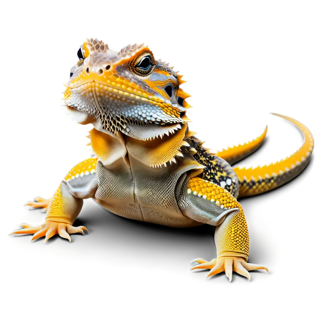 Adorable-Bearded-Dragon-PNG-Captivating-Digital-Illustration-for-Reptile-Enthusiasts