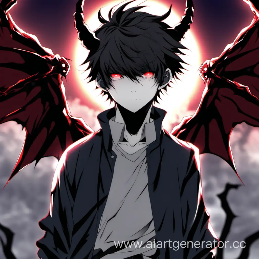 Enigmatic-Demon-Boy-in-Vibrant-Anime-4K-Art