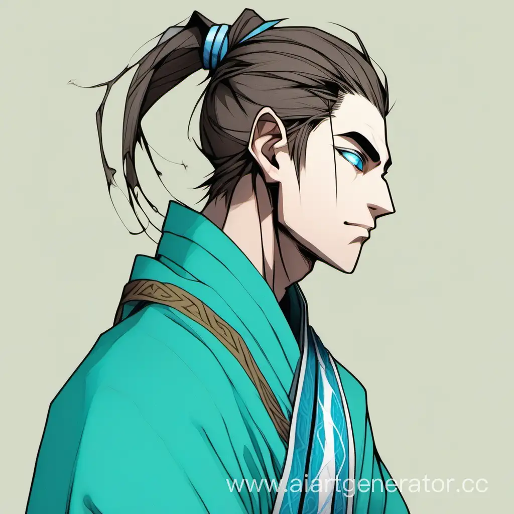 Young-Monk-with-Azure-Eyes-and-Elven-Features-in-Turquoise-Attire