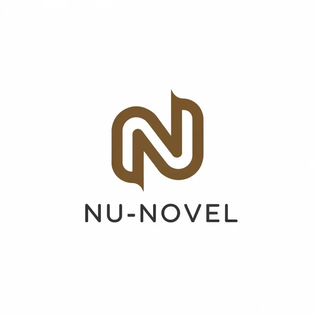 LOGO-Design-for-NuNovel-FashionForward-Symbol-with-Clean-Lines-for-Retail-Branding