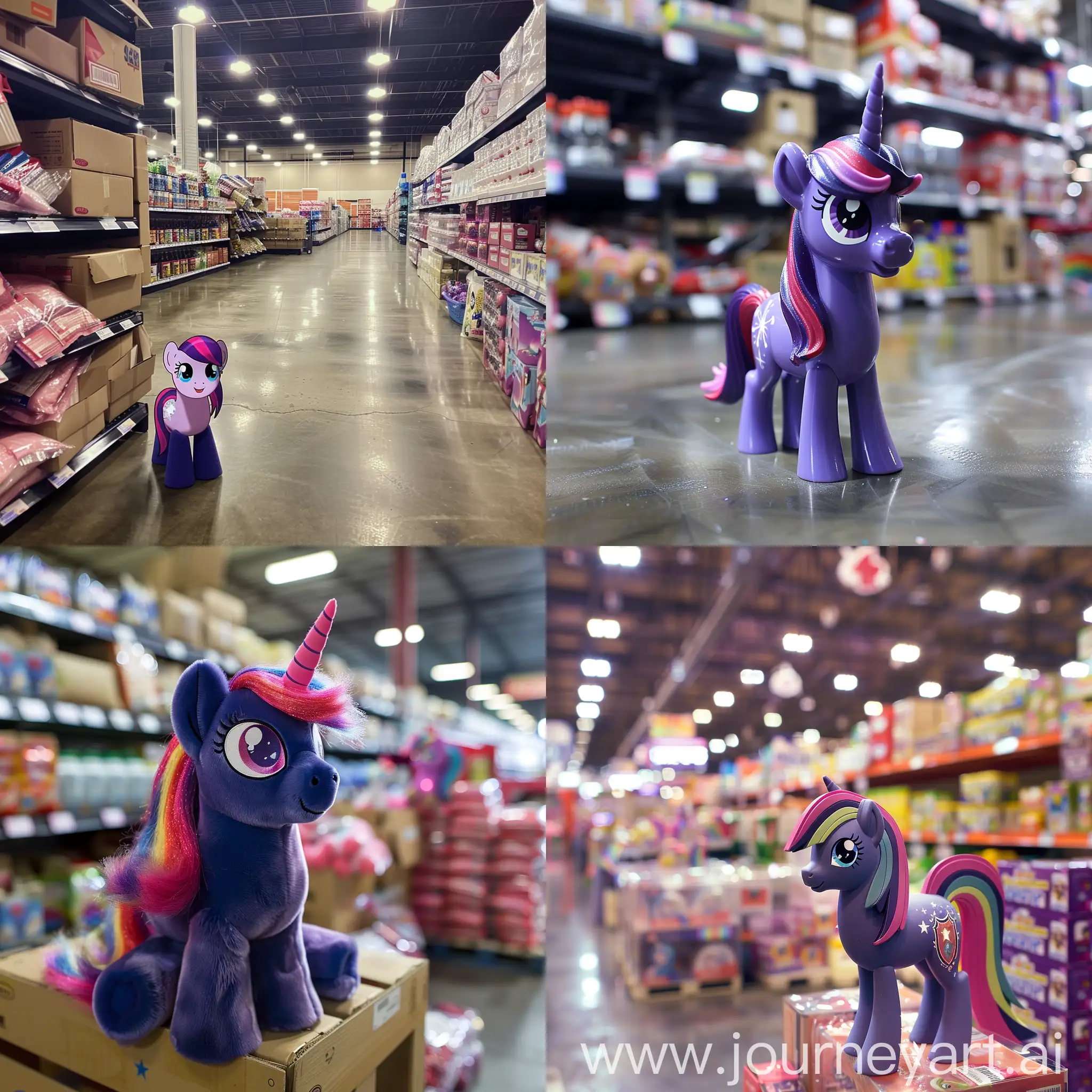 My little pony, Twilight Sparkle at a Costco