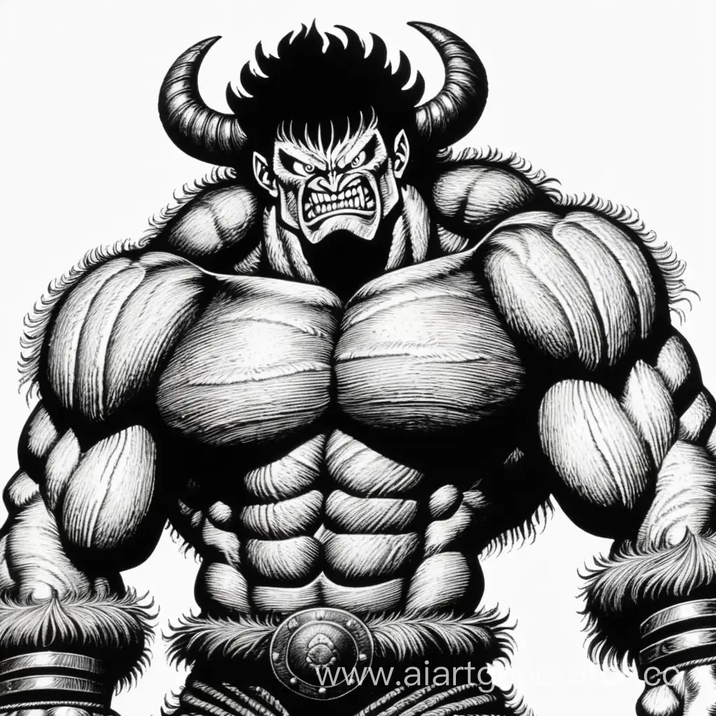 Majestic-Muscular-Demon-in-Zoddstyle-Monochrome-Art