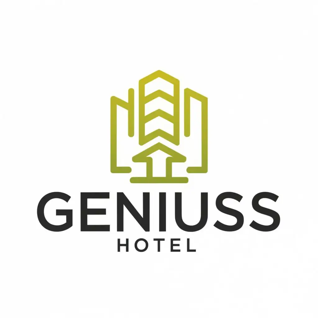 logo, hotel, with the text "Genius", typography, be used in Travel industry