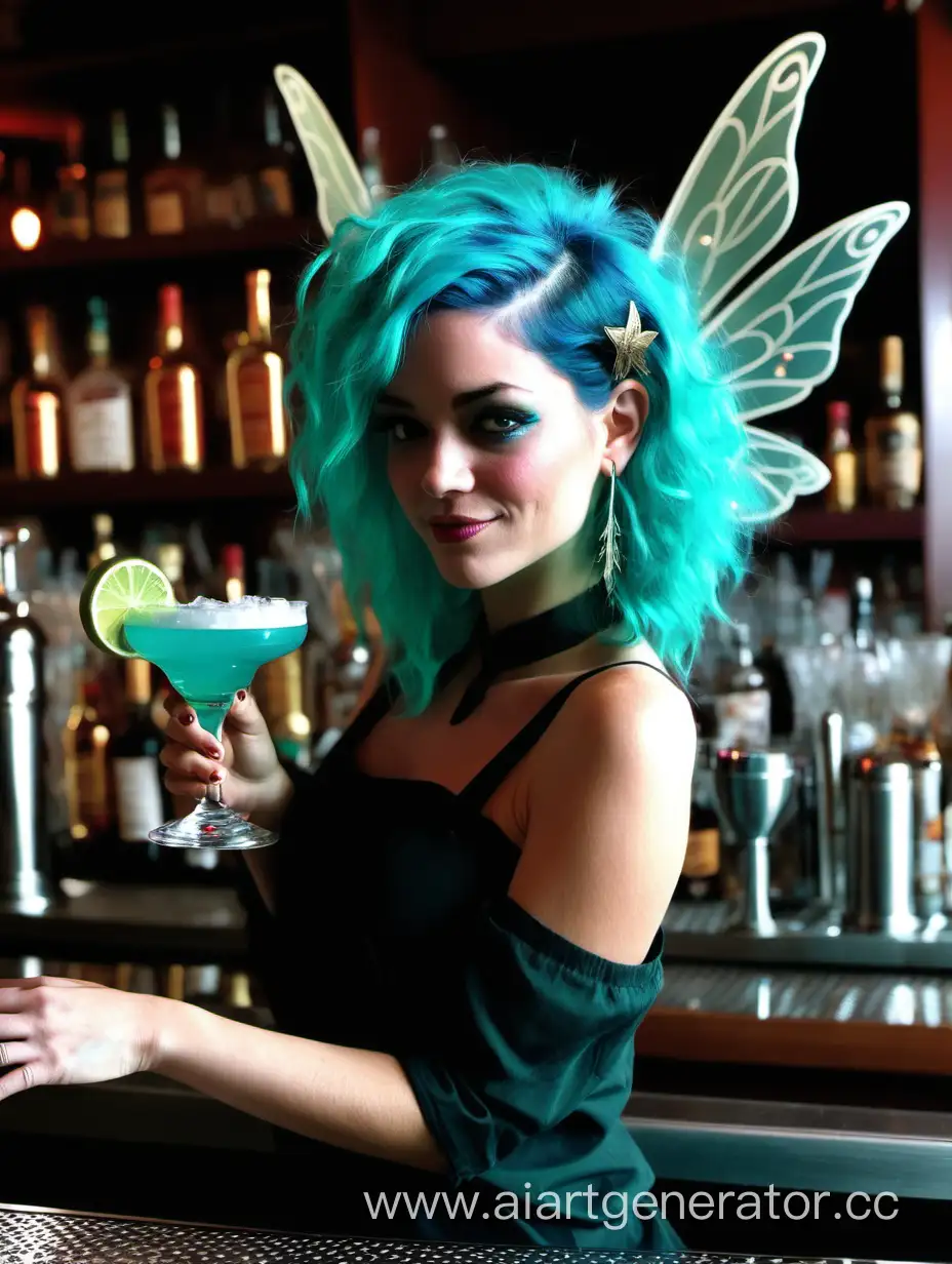 Enchanting-Fairy-Bartender-with-Vibrant-Turquoise-Hair