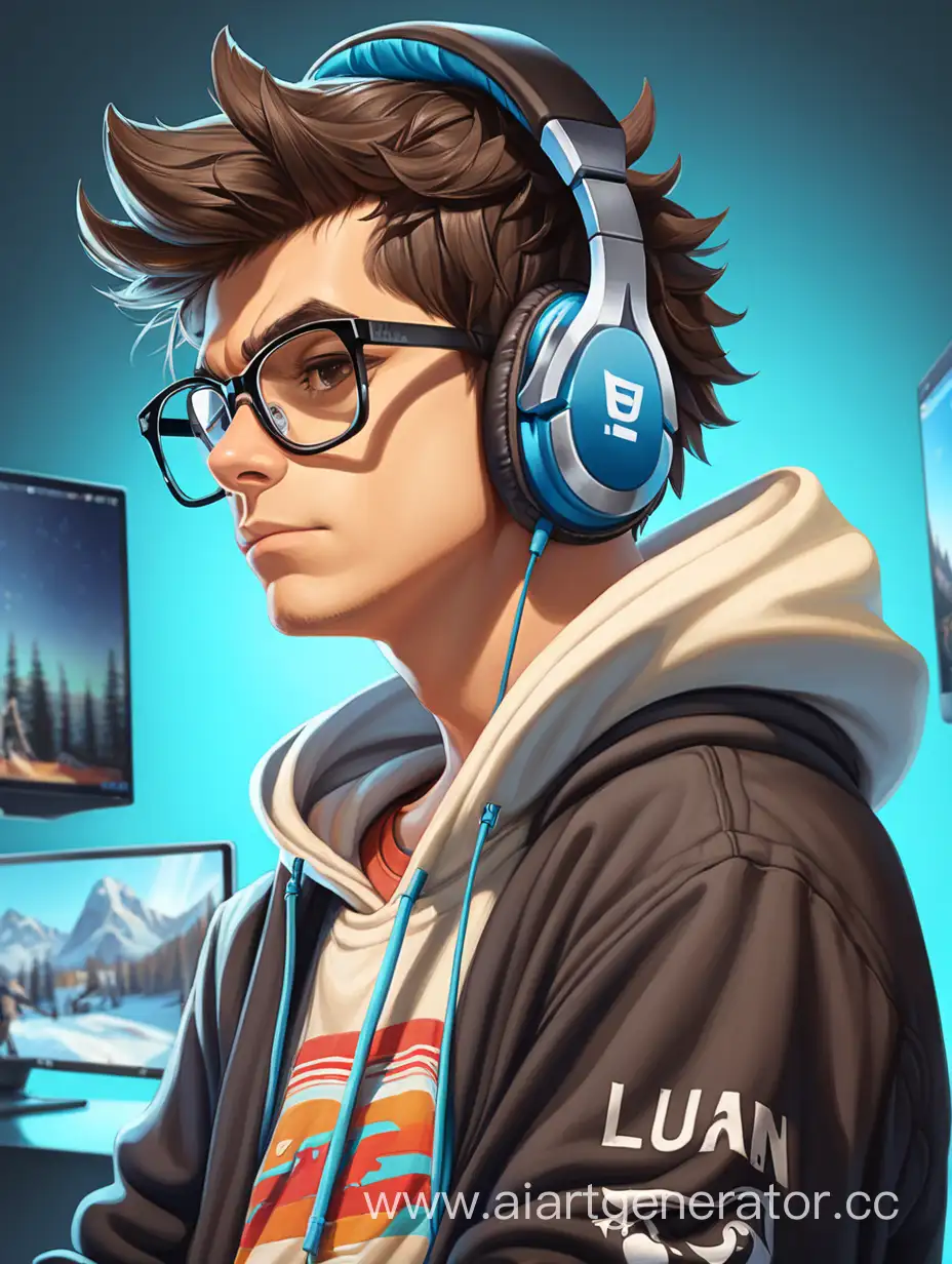 Gamer-with-Glasses-and-Headphones-in-Urban-Setting