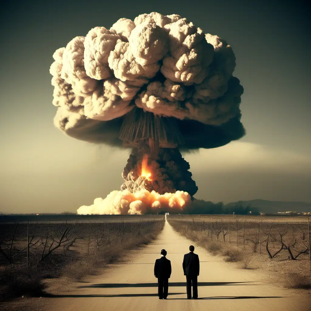 add the name yotam to an real nuclear explosion photo