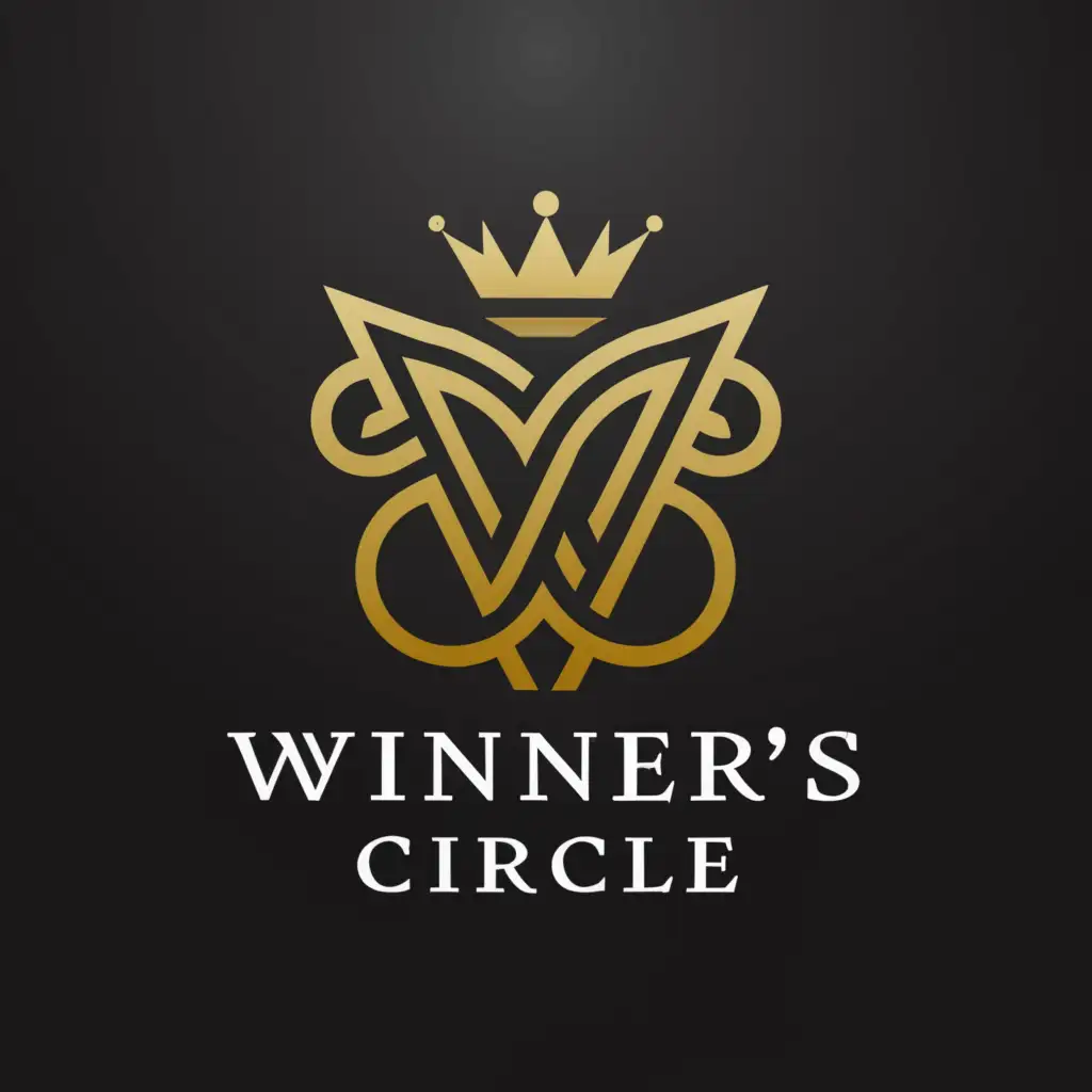 LOGO-Design-for-Winners-Circle-Elegant-WC-Symbol-for-Luxury-Clothing-Brand