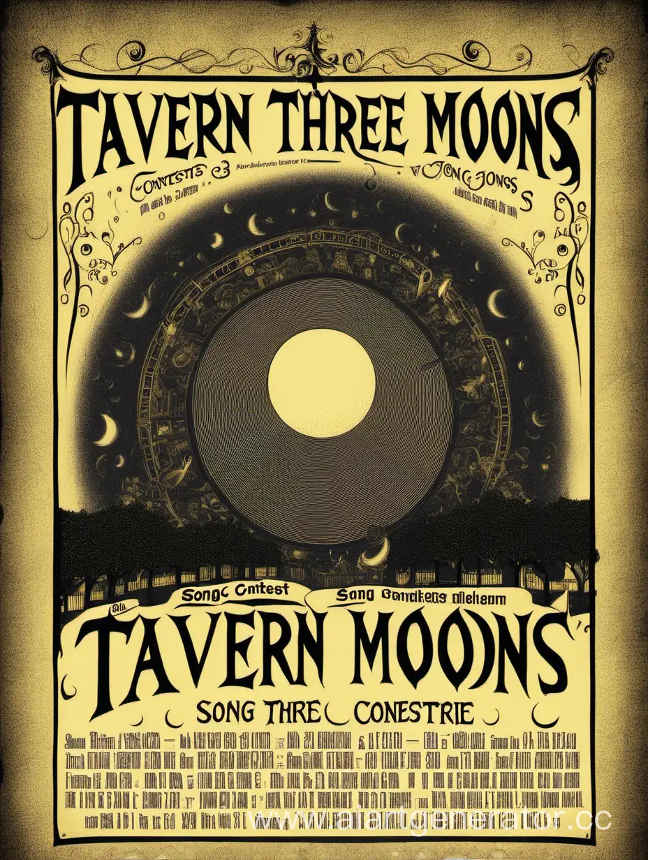Vibrant-Poster-for-the-Tavern-Three-Moons-Song-Contest