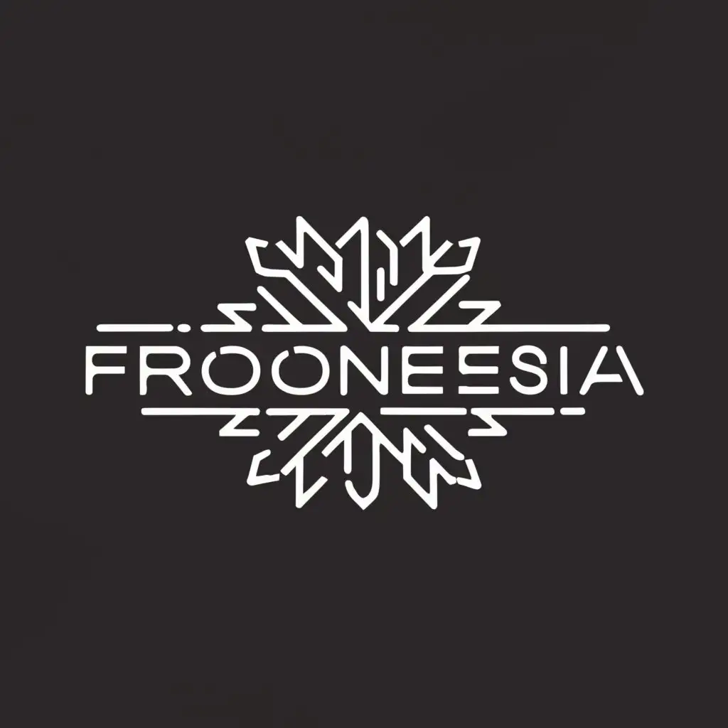 LOGO-Design-for-FROONESIA-Minimalistic-Black-and-White-Theme-with-Futuristic-Monarch-Elements