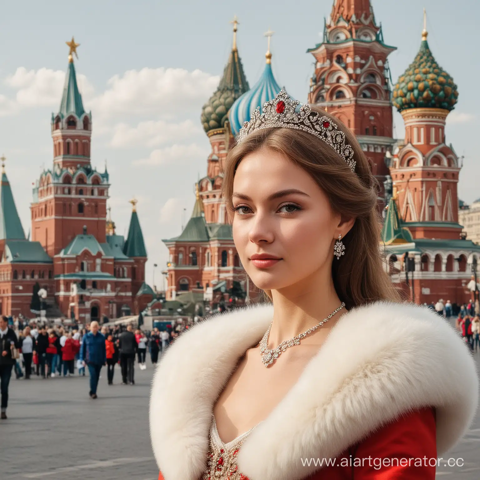Russian-Princess-Strolling-on-Red-Square