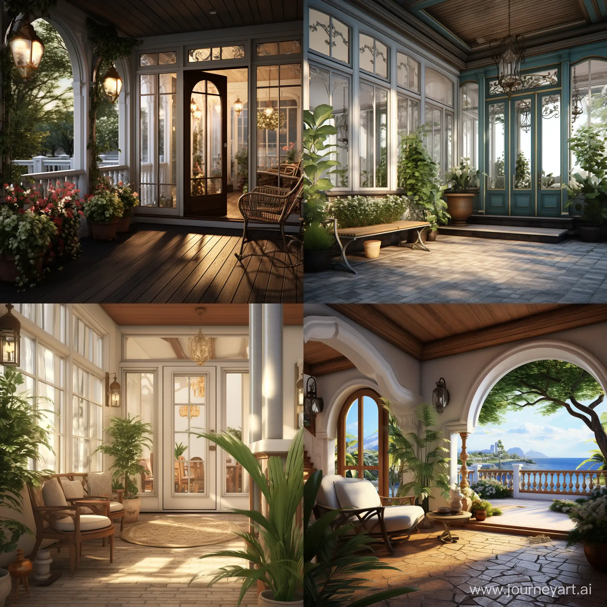 Elegant-Villa-Entrance-Upgrade-with-Glass-Porch