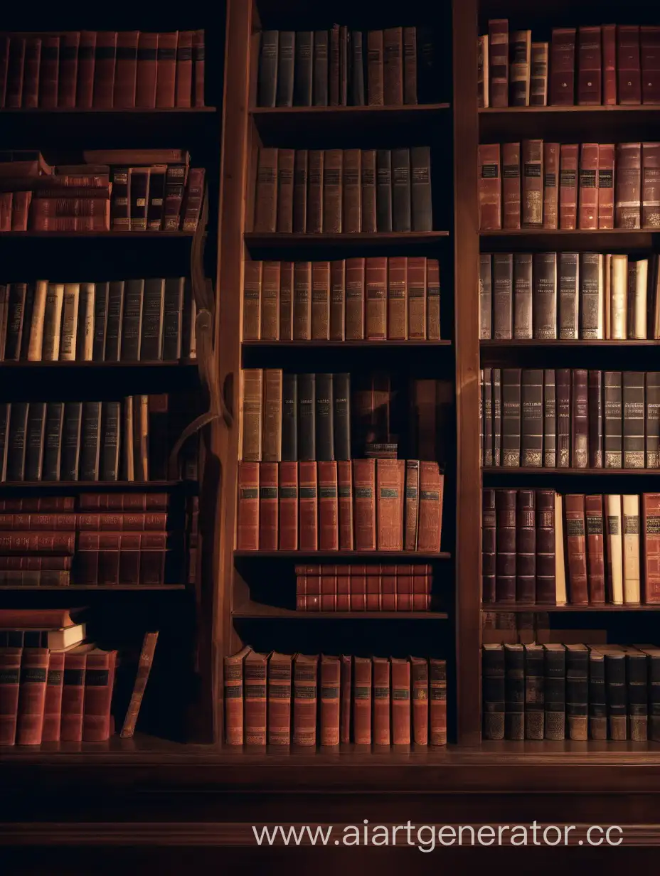 Legal-Literature-Arrangement-on-Table-and-Shelves