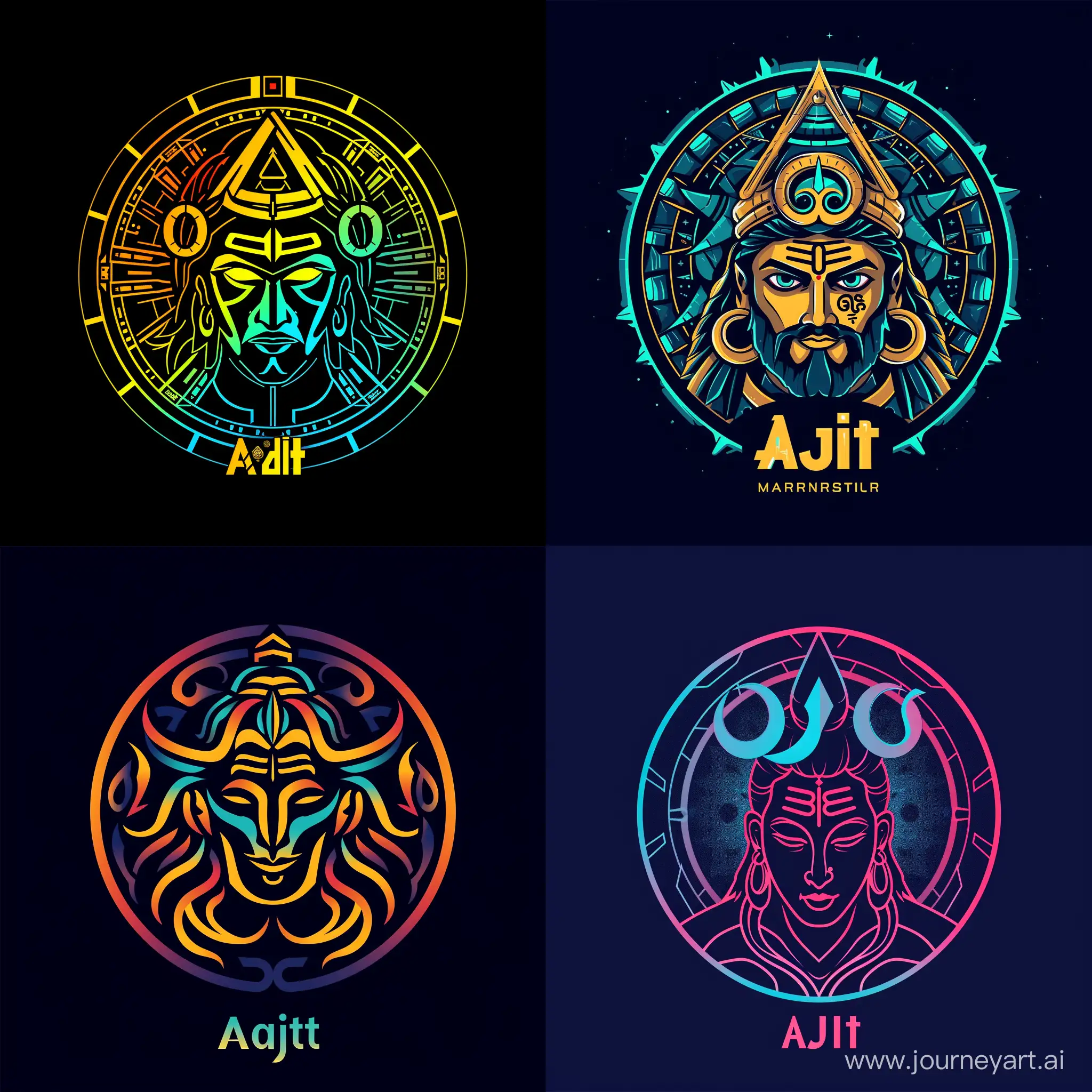 Ajit-Panchamukhi-Shiva-Logo-with-Avengers-Theme