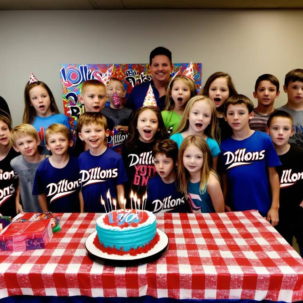 Dillons 10th Birthday party! Drop off at 12 pick up at 5