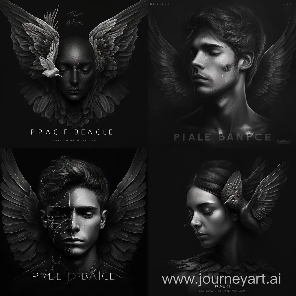Peace,fly,silence,dark,black,light,rebirth,pain,soul,save