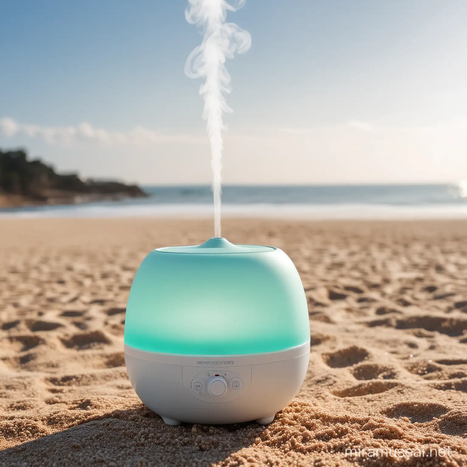 Portable Beach Light Air Humidifier Illuminating Relaxation Companion