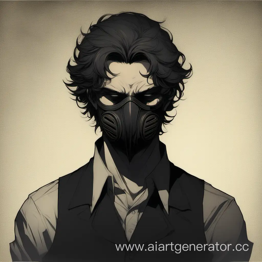 Stylish-Man-Wearing-Dark-Shirt-and-Mask