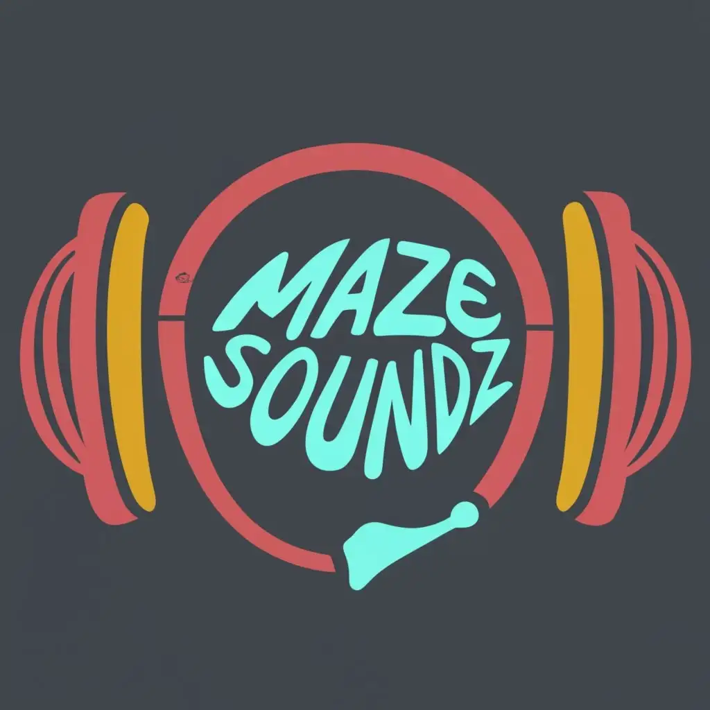 logo, Music, with the text "Maze Soundz", typography